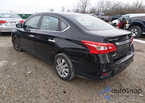 2018 Nissan Sentra S z USA, uszkodzony, nr VIN 3N1AB7AP4JY282494